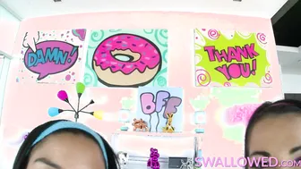 Bff Blowjob With Maya And Lily 3