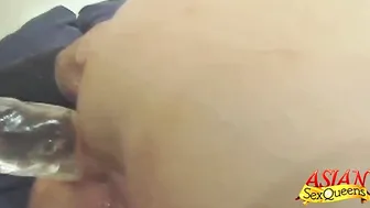 Niya Yu Anal and Dildo Fucked