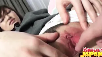 Hairy Pussy Yuki Morina Fingered