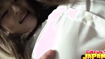 Jap Babe Yuki Stripped And Tits Fondled