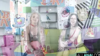 Rear-end Collision with Neveah and Kay 4