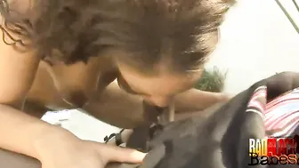 Ebony Victory Phoenix Teases Her Ass
