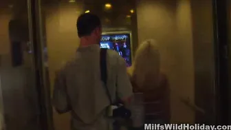 Blonde Mature Wife Seduces the Tour Guide