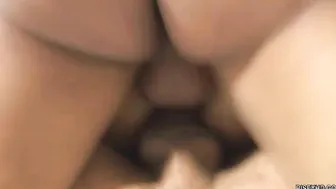 Latina Lures Boyfriend Into an MMF