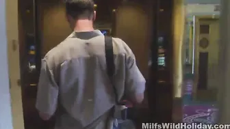 Hot MILF Seduces a Guy She Just Met