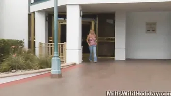 Thristy Blonde MILF Cala