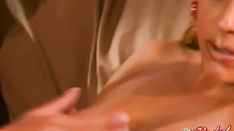 Lesbian Babes Giving Each Other a Spanking