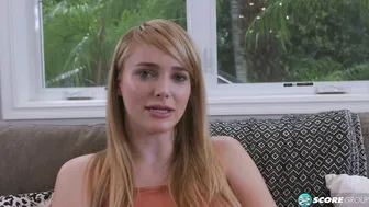 Little blonde teenager Athena can got anyone she wants and shes choosing you.