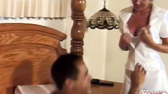 Slutty Nurse Makes a Housecall
