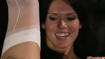 Sexy porn stars anal threesome