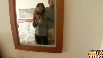 Anastasiya showing off her tits