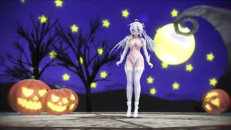 [MMD]Haku-Happy Halloween[by ___ORION__]