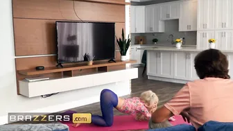 Kenzie Reevess Yoga Turns In A Leg Shaking Orgasm When