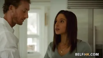I fuck my fiances Beauty hispanic best friend during cooking