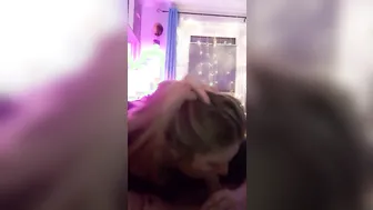 Nicefeet89 blowing my Huge Dick