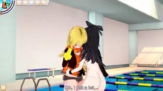 Blake Belladonna X Yang Xiao Big RWBY (Koikatsu Party)