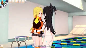 Blake Belladonna X Yang Xiao Big RWBY (Koikatsu Party)