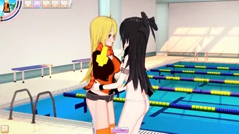 Blake Belladonna X Yang Xiao Big RWBY (Koikatsu Party)