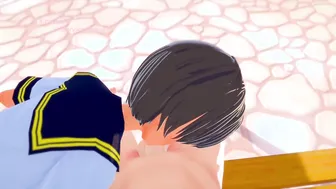 Persona four: Chie is your NAILED-BUDDY (3D Animated)