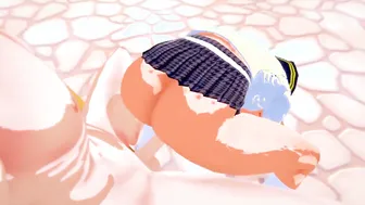 Persona four: Chie is your NAILED-BUDDY (3D Animated)