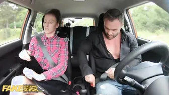 Driving porn video – Fake Driving School Learner Buys Instructor Emilia Argan a c