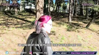 Nailed me inside Park for Cumwalk - Outdoor Agent Pickup Russian College Girl