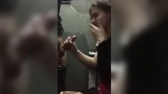 bimbos Seen by ​ZoneFuck​ Com​ Offer Deeply into Outdoors Restroom