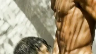 Surfer Dudes Fucking in the Shower