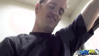 Amateur Hottie Jerking His Big Cock