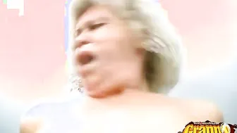 Grandmas Francesca and Erlene Sharing a Young Cock