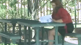 Naughty BBW Serenity Deep Throating a Cock