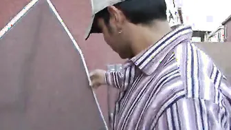 Pretty Plumper Lindsey Swallowing a Cock