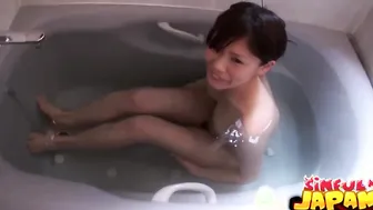 Shizuku Morino Sucking a Dick In the Shower