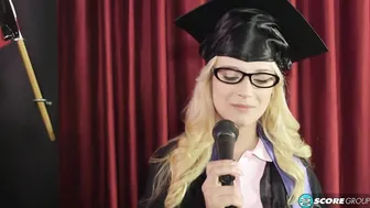 Sexy college girl Gives Erotic Speech on Feminism
