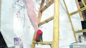 Painting Ped Hoe