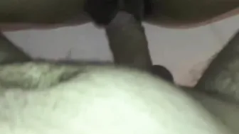 Petite skinny Asian sucks cock in POV and offers wet pussy