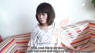 Adorable teeny skank Sakura Aragaki getting drilled