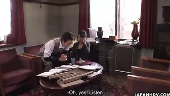 Goddess Japanese Hot screwed by her co-worker