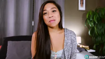Eastern goddess gets naked off her white panties to performance us her dripping cunt.