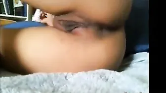 Naughty 19yo Stepsister fingering herself
