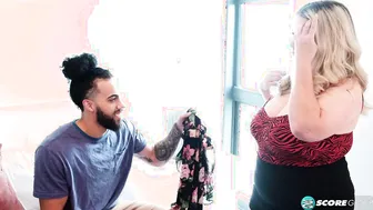 CJ Woods Wants a Huge Cock Between her Country Gal Melons