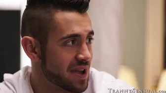 Gorgeous tbabe Lena Kelly raw missionarry fucked after BJ
