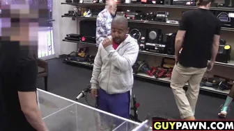 Black Dude porn video – Black dude receives ass hammering in big white cock threeway