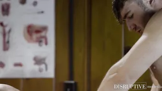 Hairy bigdick doctor Matthew Figata breeds handsome Michael Boston in ass