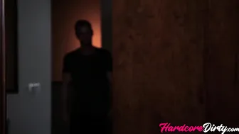 Lily Adams has taboo sex with stepfather after masturbating