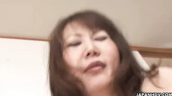 Waka Kano getting her titted kneaded by a 18 year old