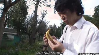 Chihiro Takizawa fucks the miracle man two