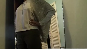 Big Titty Arab Babe Is Afraid Of The Big Black Cock