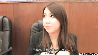 Japanese tart Hikaru Matsu loves group sex two