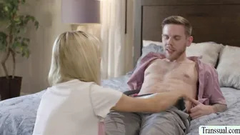 Tranny babe analed by friends husband